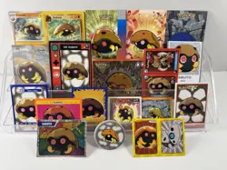 Pokemon Lot of 19 Cards and Stickers All Kabuto #140 Kabuto Only Pokemon Lot - Image 1