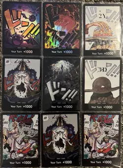 OP06 Alt Art DON! One Piece TCG PRB-01 DON! Foil & More! EXACT CARDS PICTURED - Image 1
