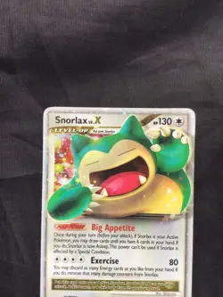 Pokemon Cards: Rising Rivals Rare Holo: Snorlax Lv. X 111/111 - Image 2