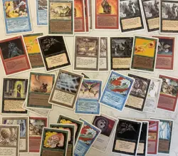 Magic the Gathering MTG Vintage 500 Card Lot HEAVY Play Revised The Dark W/rares - Image 2