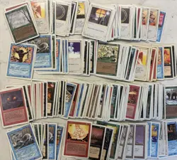 Magic the Gathering MTG Vintage 500 Card Lot HEAVY Play Revised The Dark W/rares - Image 3