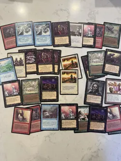 Magic the Gathering MTG Vintage 500 Card Lot HEAVY Play Revised The Dark W/rares - Image 4
