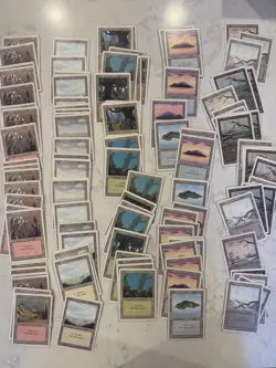 Magic the Gathering MTG Vintage 500 Card Lot HEAVY Play Revised The Dark W/rares - Image 5