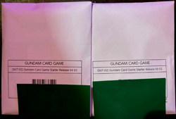 2*Gundam Trading Card Game - Starter Release Kits 02 - Sealed Bandai - Image 1