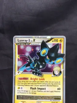Pokemon Cards: Rising Rivals Rare Holo: Luxray Lv. X 109/111 - Image 2