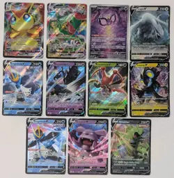 Pokemon TCG Card Lot of 11- VMax, Promo, V - Image 1
