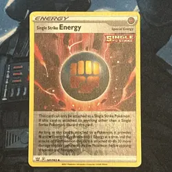Pokemon Card Single Strike Energy Battle Styles Reverse Holo 141/163 Near Mint - Image 1