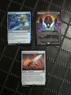 Sword of Truth and Justice Mana Crypt Echo Of Eons MTG bundle Lot *PROKC CARDS* - Image 1