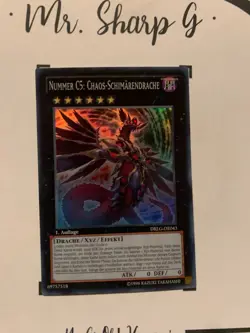 NUMMER C5: CHAOS-SCHIMARENDRACHE - 1. AUFLAGE DRLG-DE043 DEUTSCH Yu-Gi-Oh! CARD - Image 3