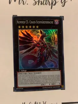 NUMMER C5: CHAOS-SCHIMARENDRACHE - 1. AUFLAGE DRLG-DE043 DEUTSCH Yu-Gi-Oh! CARD - Image 4