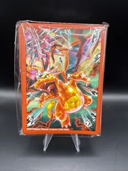 Charizard Premium Collection Pokemon Card Sleeves. 65ct, New, Sealed - Image 1