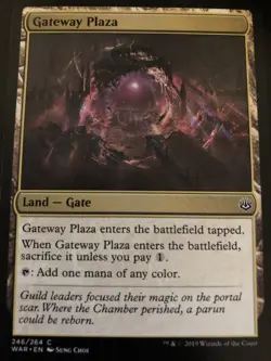 MTG Gateway Plaza War of the Spark 246/264 Regular Common - Image 1