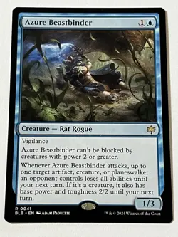 Azure Beastbinder 41 MTG Bloomburrow 2024 Mint - 9.0 + Non Foil Rare - Image 4