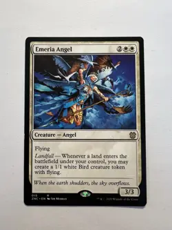 Emeria Angel - MTG Zendikar Rising Commander - NM - Image 1