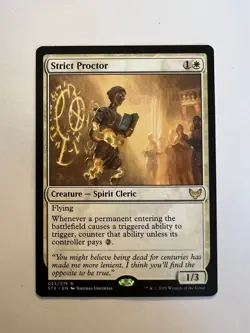 Strict Proctor - MTG Strixhaven: School of Mages - NM - Image 1