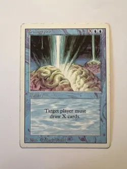 Braingeyser - RESERVED LIST - MTG 3ED Revised Edition - MP - Image 1