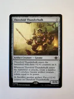 Threefold Thunderhulk - MTG The Lost Caverns of Ixalan - NM - Image 1