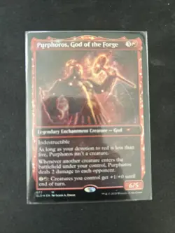 MTG Purphoros, God of the Forge Secret Lair Drop Foil - MAGIC THE GATHERING - Image 1