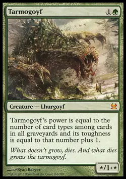 MTG Magic the Gathering Tarmogoyf (166/245) Modern Masters LP - Image 1