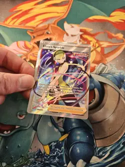 Pokemon Trainer Card Elesa's Sparkle 260/264 Fusion Strike Full Art Rare Holo - Image 4
