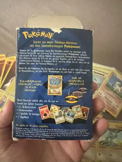 Pokemon Starter Deck Base Set 1999 gebraucht 61/61 Pokemon Karten ohne Regelbuch - Image 5