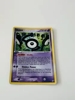 Pokemon Unown TCG 5/28 EX Unseen Forces 2005 Holo - Image 1