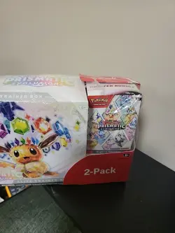 Pokemon TCG Prismatic Evolutions Elite Trainer Box Booster Bundle Costco K10 - Image 4