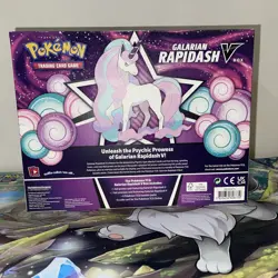 Pokemon Galarian Rapidash V Box. Sealed - Image 3