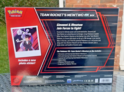 POKEMON TCG SCARLET & VIOLET DESTINED RIVALS TEAM ROCKET'S MEWTWO EX BOX *BNIB* - Image 2
