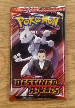 10x Sealed Pokemon Scarlet & Violet Destined Rivals Booster Packs - Image 2