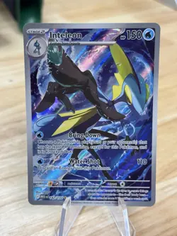Inteleon 142/132 Illustration Rare Pokemon Mega Evolutions NM - Image 1