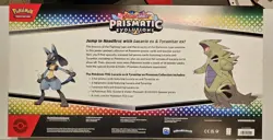 Pokemon Prismatic Lucario ex Tyranitar ex Premium Collection Sam's Club SEALED - Image 2