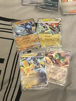 Pokemon TCG Prismatic Evolutions Full Art, EX, Pokeball Reverse, Bulk Bundle - Image 3