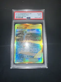 BROOKLET HILL 2019 Pokemon Sun & Moon SV88 Hidden Fates FA PSA 9 MINT V - Image 1
