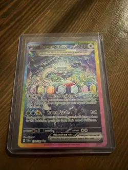 Pokemon TCG Terapagos EX 170/142 Stellar Crown Holo Special Illustration Rare - Image 1