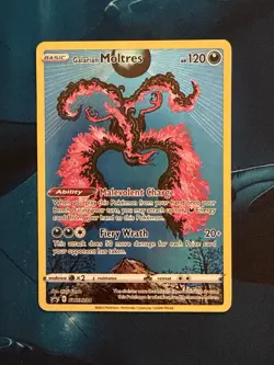Galarian Moltres SWSH284: Sword & Shield Promo Full Art Pokemon Fresh Pull NM/M - Image 1