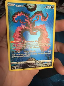 Galarian Moltres SWSH284: Sword & Shield Promo Full Art Pokemon Fresh Pull NM/M - Image 4
