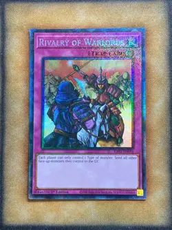 Yugioh Rivalry of Warlords RA03-EN075 Prismatic Collector Rare 1st Ed NM - Image 1