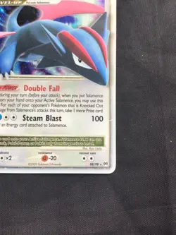 Pokemon Cards: Arceus Rare Holo: Salamence Lv. X 98/99 - Image 5