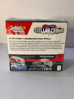 Pokemon Stellar Crown Booster Box 36-Card TCG, Sealed - Image 3