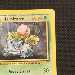 Herbizarre French 1st Edition Pokemon Card Ivysaur Base Set 30/102 - Image 4