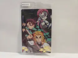 Demon Slayer Wafer Card 035 Rengoku, Tanjiro & Akaza - Image 1