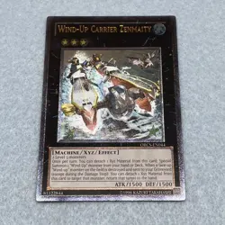 1x Yugioh Wind Up Carrier Zenmaity ORCS Ultimate Rare Card NM - Image 1