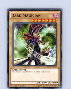 Yu-Gi-Oh TCG Dark Magician SDMY-EN010 1st Edition Common Card NM - Image 1