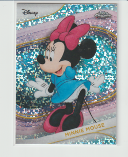 2025 Topps Chrome Disney Minnie Mouse Mini Diamond Card #28 - Image 1