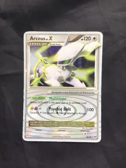 Pokemon Cards: Arceus Rare Holo: Arceus Lv. X 96/99 - Image 1
