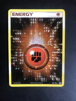 Pokemon Card Energy 106/106 Ex Emerald Fighting Holo MP - Image 1