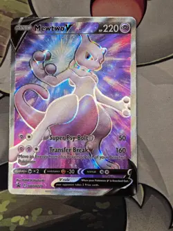 Mewtwo V SWSH229 SWSH: Sword & Shield Promo Cards Holo - Image 1