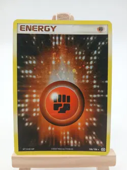 Fighting Energy 106/106 - EX Emerald - Holo Rare LP Pokemon Card, 2005 - Image 1