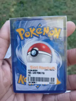 Pikachu 172/SM-P TOYS KINGDOM Promo Indonesia Pokemon Card NM “Creating Smiles” - Image 2